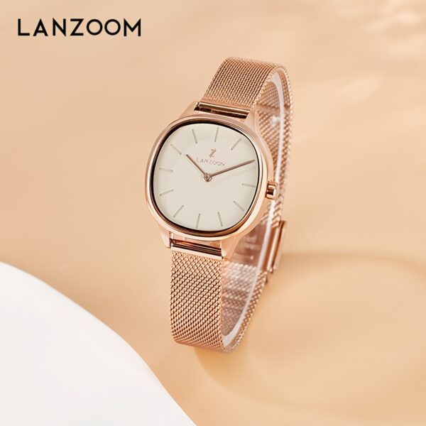 Sleek minimalist women's stainless steel watch by Newness. Features a simple, elegant design perfect for everyday wear.