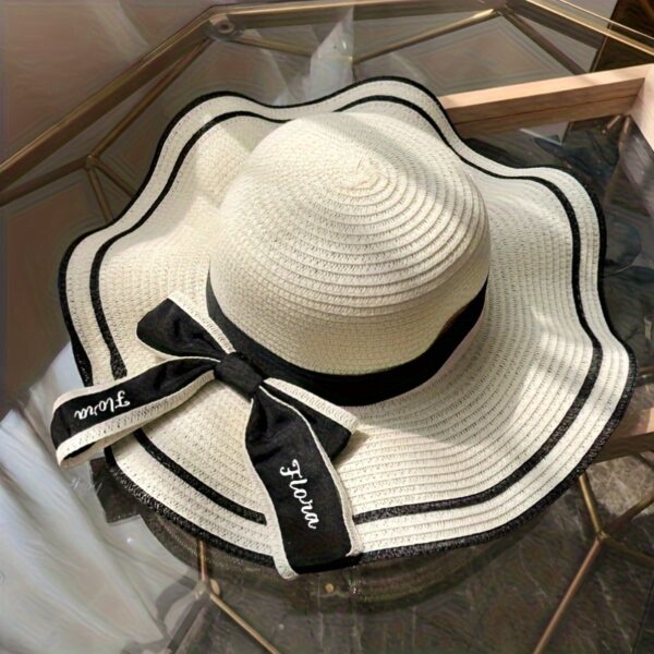 Stylish Newness Riviera Linen Panama Hat offering lightweight, breathable sun protection.