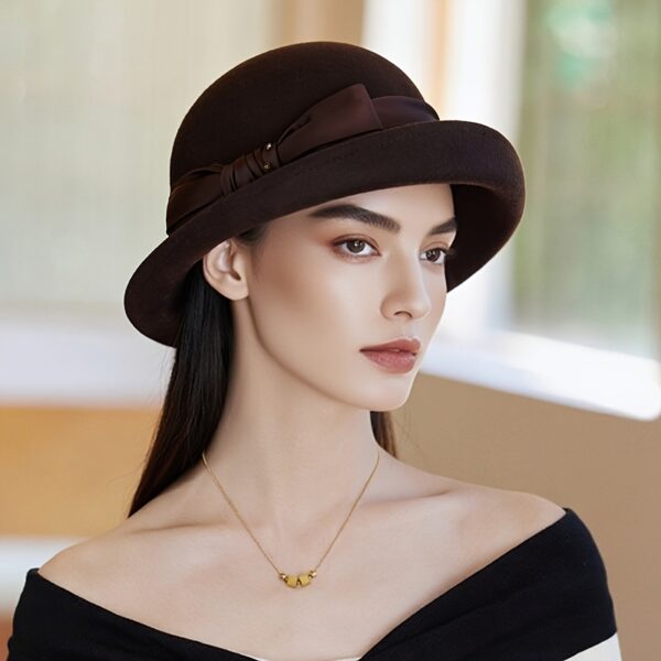 The Parisian Nights Wool Fedora Hat
