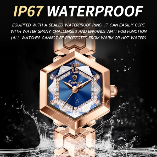 Newness Celestial Dusk Women's Rose Gold Watch: A sophisticated rose gold watch, perfect for any occasion.