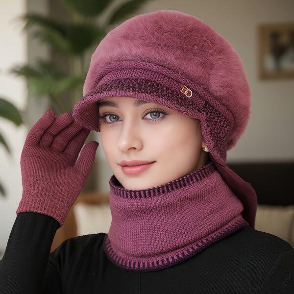 Wintertide Plush Beret Hat