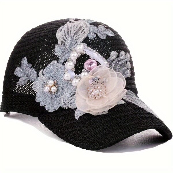 Blossom Breeze Floral Baseball Cap