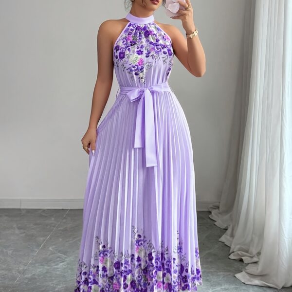 Casablanca Bloom Floral Print Dress, a stunning floral dress perfect for spring and summer.