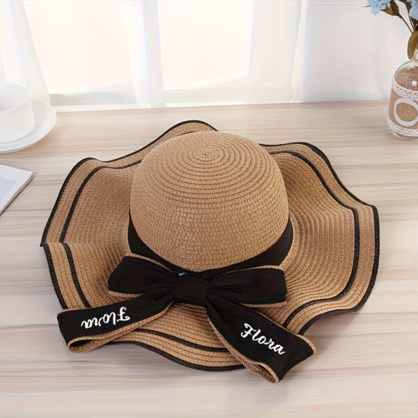 Stylish Newness Riviera Linen Panama Hat offering lightweight, breathable sun protection.
