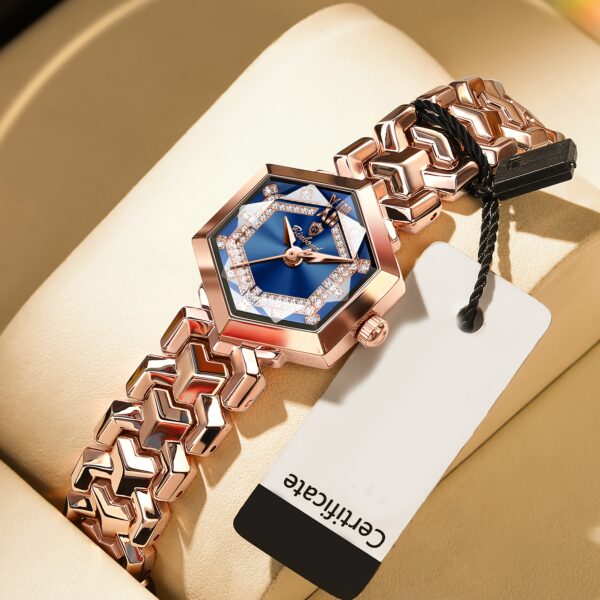 Newness Celestial Dusk Women's Rose Gold Watch: A sophisticated rose gold watch, perfect for any occasion.