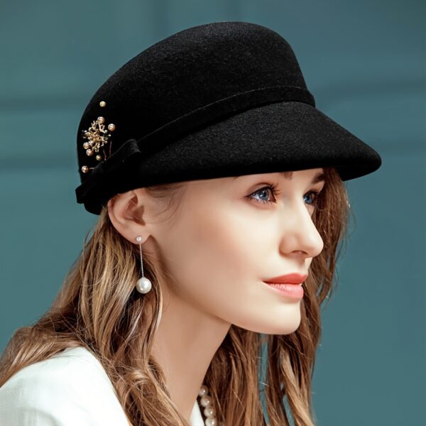 The Kensington Wool Beret Hat