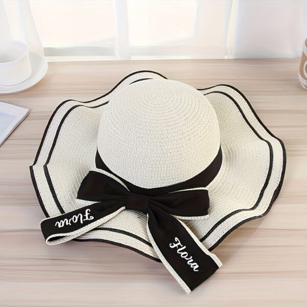 Stylish Newness Riviera Linen Panama Hat offering lightweight, breathable sun protection.