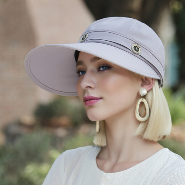 Stylish Newness Riviera Escape Wide Brim Sun Hat, perfect for shielding you from the sun at the beach or garden party.