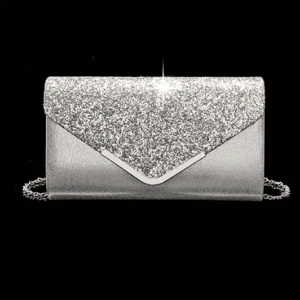 Newness Celestial Sparkle Rhinestone Clutch Set: Two dazzling rhinestone clutches, perfect for any evening event.