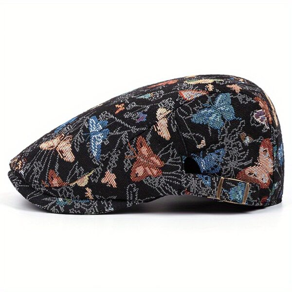Stylish Newness Sunset Hues Embroidered Bucket Hat in soft, summery colors. Lightweight and breathable, perfect for sunny days.