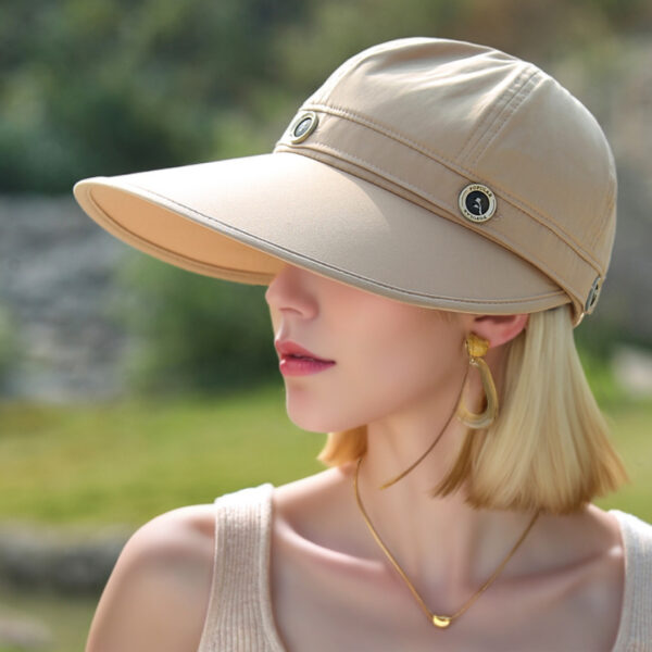 Stylish Newness Riviera Escape Wide Brim Sun Hat, perfect for shielding you from the sun at the beach or garden party.