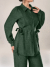 The Cairo Chic Two Piece Set by Newness in luxurious polyester A stylish and comfortable two piece outfit perfect for any occasion