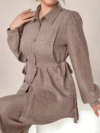 The Cairo Chic Two Piece Set by Newness in luxurious polyester A stylish and comfortable two piece outfit perfect for any occasion