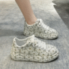 Newness Celestial Sparkle Rhinestone Sneakers Dazzling crystal embellished sneakers perfect for all season wear Experience the perfect blend of comfort and glamour