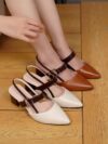 Rosalind Nude Pink Stilettos by Newness Elegant nude pink heels perfect for weddings parties and special occasions