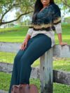 Model showcasing the Newness Chic City Tie Dye Two Piece Set a stylish and comfortable tie dye top and bottom set perfect for various occasions