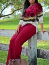 Model showcasing the Newness Chic City Tie Dye Two Piece Set a stylish and comfortable tie dye top and bottom set perfect for various occasions