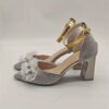 Newness Celestial Sparkle Silver Mary Jane Heels Elevate your style with these dazzling silver heels perfect for weddings and special occasions