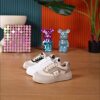 Newness womens beige casual sneakers showcasing comfort and style for everyday wear