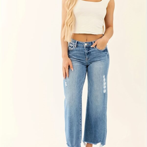 Newness Effortless Chic Straight Leg Jeans A versatile pair of straight leg jeans in a flattering comfortable fit Perfect for any occasion