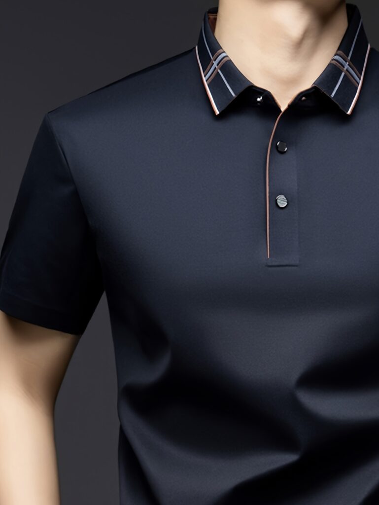 Newness Summer Breeze Men's Short Sleeve Shirt: A lightweight, breathable shirt perfect for hot summer days. Ideal for casual or office wear.
