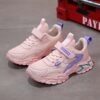 Stylish and comfortable Active Kicks Girls casual sneakers in a solid color with letter print perfect for active girls