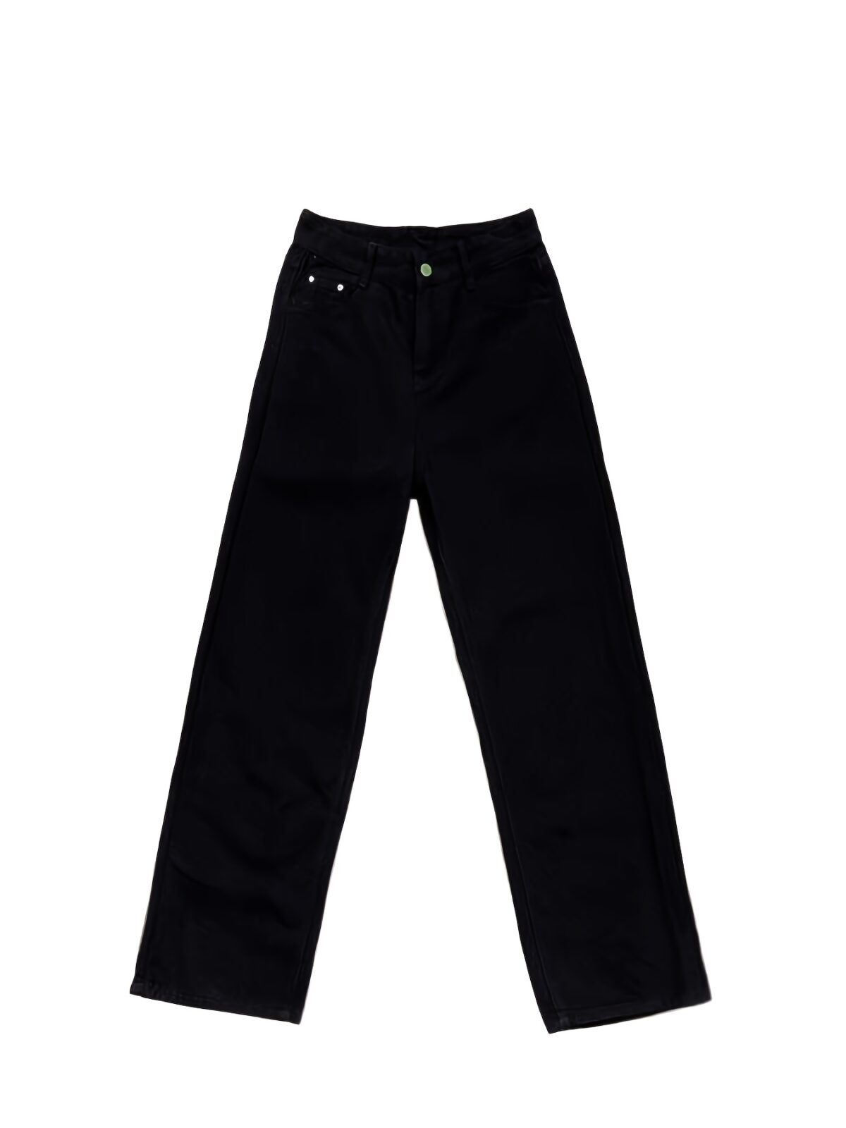 Newness Effortless Chic Wide Leg Jeans Flattering wide leg silhouette in premium denim Model wearing jeans