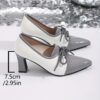Newness Celeste Chic White Mary Jane Heels Elevate your style with these comfortable and elegant white Mary Jane heels perfect for any occasion