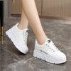Newness Elevated Edge Color Block Sneakers in a modern design showcasing ultimate comfort and durable construction