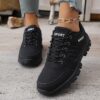 Newness Womens Platform Sneakers Modern design meets all season comfort Stylish and versatile platform sneakers for women