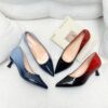 Newness Gradient Mary Jane Heels Chic pointed toe pumps in a gradient color design perfect for elevating any outfit