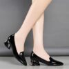 Newness Timeless Black Mary Jane Flats Classic black flats with a comfortable non slip sole perfect for everyday wear