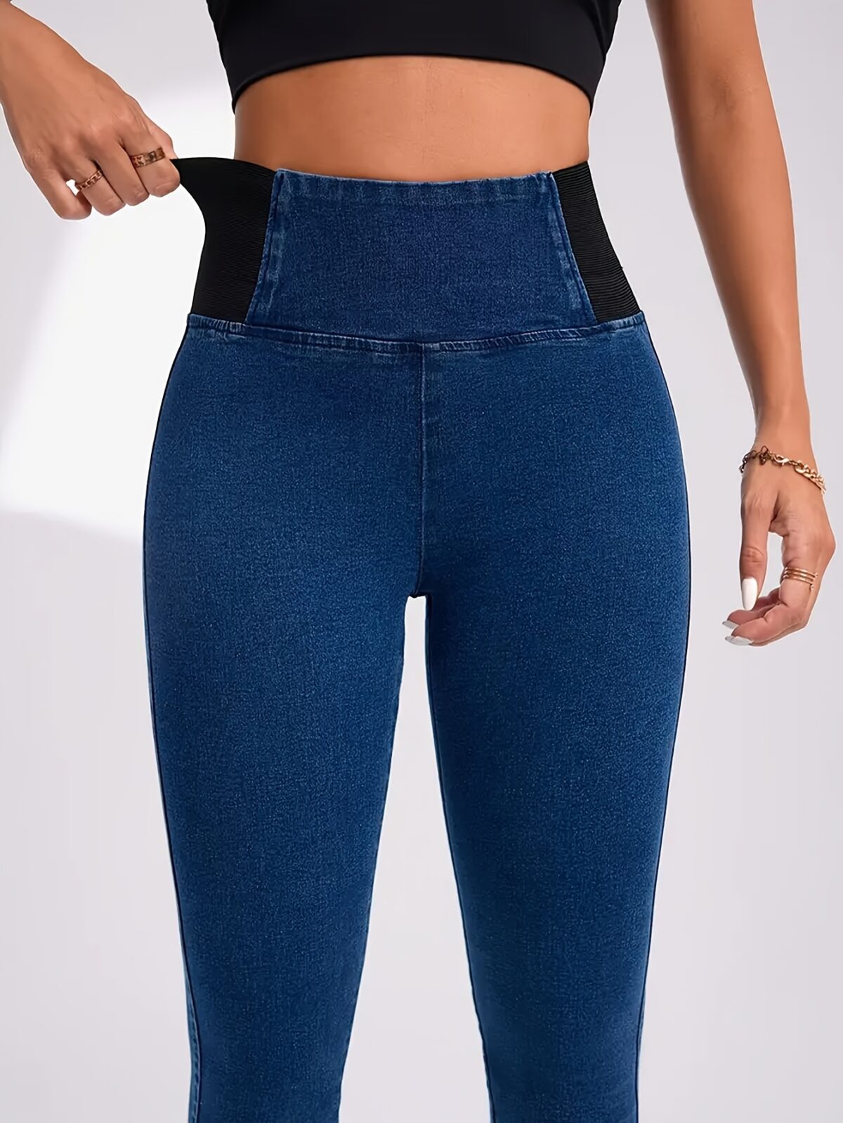 Newness Sculpt  Lift High Waist Skinny Jeans flattering comfortable skinny jeans with a high waist for a perfect fit