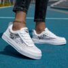 Newness Cloudwalk White Casual Sneakers Breathable lightweight white sneakers perfect for everyday wear Step into comfort and style
