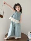 Newness Côte dAzur Girls Summer Outfit A stylish and comfortable summer dress for girls in a vibrant print