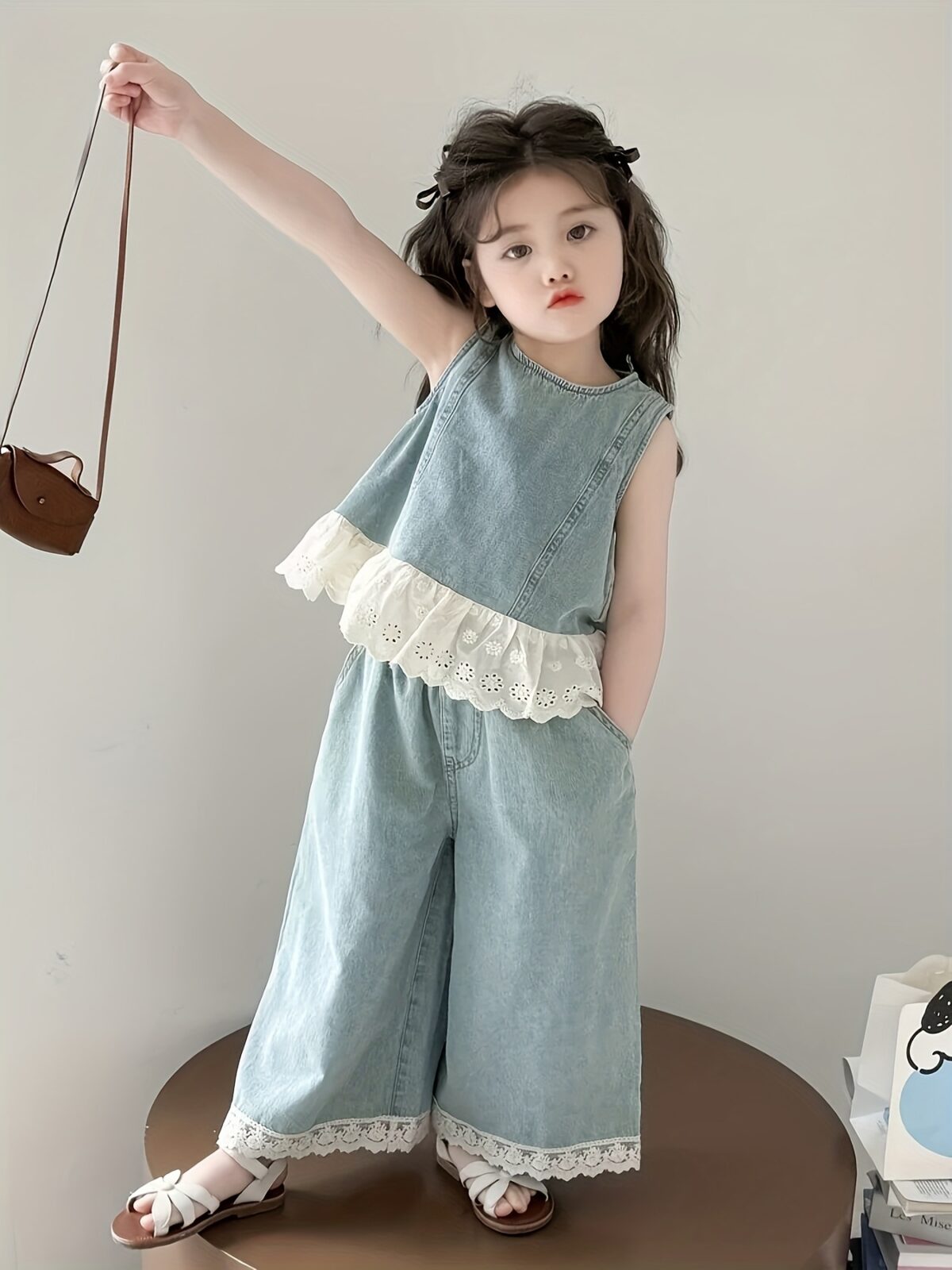 Newness Côte dAzur Girls Summer Outfit A stylish and comfortable summer dress for girls in a vibrant print