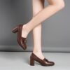 Newness City Chic Square Toe Block Heels Modern sophisticated block heels in a chic square toe design perfect for any occasion
