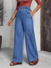 The Dubai High Waisted Straight Jeans Flattering comfortable and effortlessly chic jeans for women