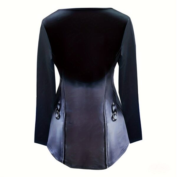 Modern Matrix Printed Two Piece Set from Newness A chic and effortlessly cool outfit featuring a trendy matrix print