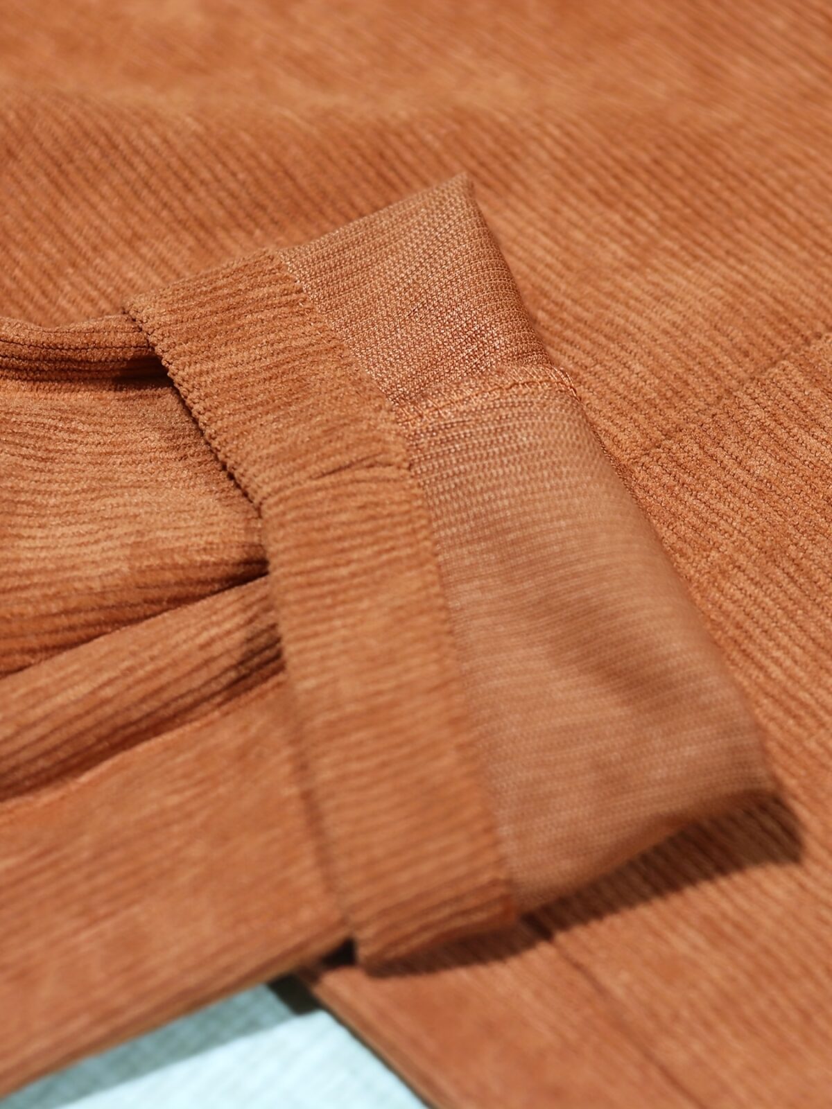 Stylish womens corduroy jacket in vintage contrast colors perfect for spring or autumn Regular fit casual blazer with a loose comfortable design