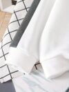 Adorable boys cartoon print sweatshirt and pants set perfect for spring and autumn The comfy outfit is ideal for playtime school or casual wear