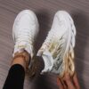 Newness Sculpt Moire Running Shoes Breathable stylish and supportive running shoes for all day comfort