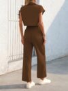 Effortless Chic Womens Loose Suit in luxurious polyester flattering silhouette relaxed fit modern style perfect for any occasion