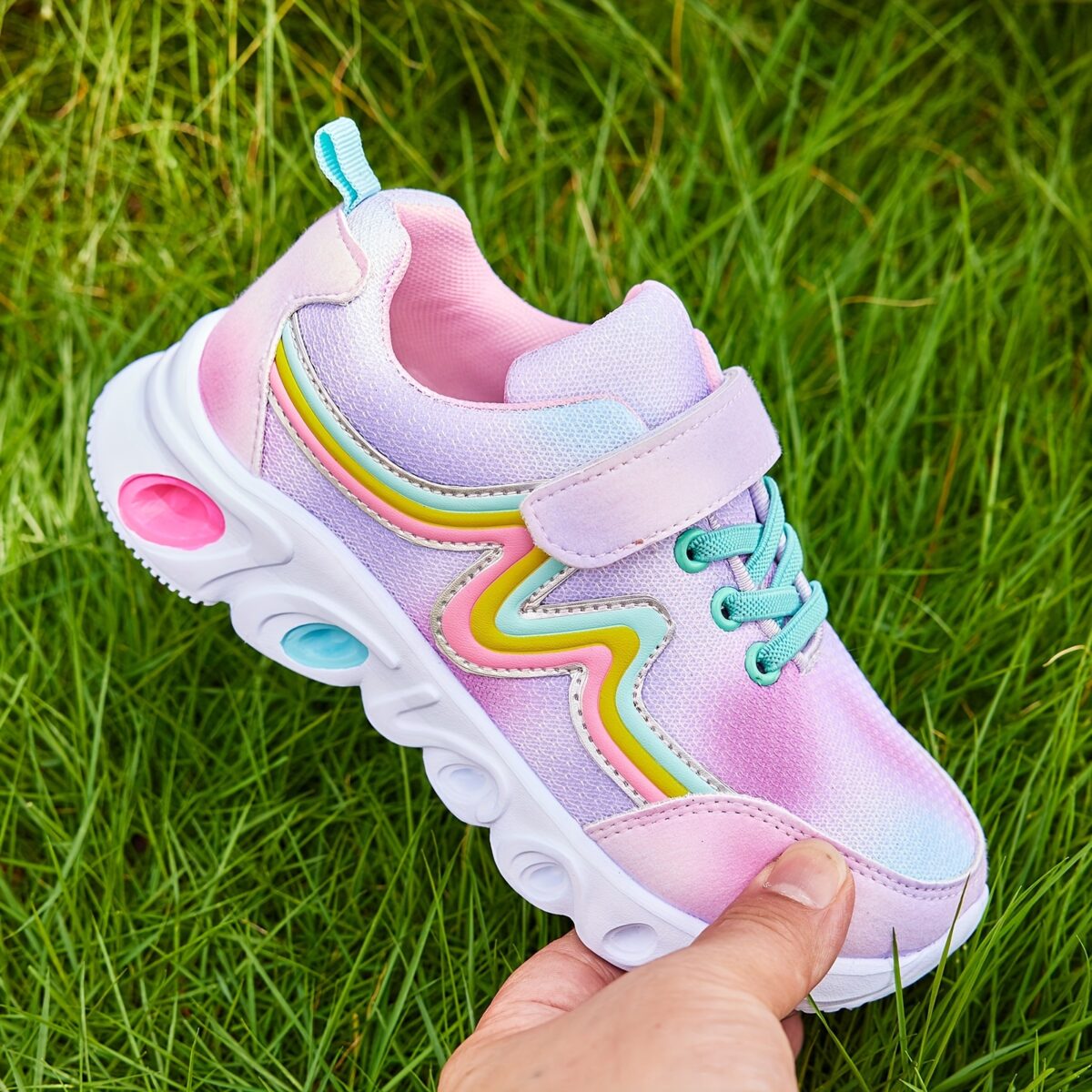 Stylish and comfortable Active Kicks Girls Breathable Athletic Sneakers perfect for any activity These girls athletic shoes offer breathability and support for active kids