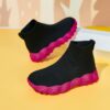 Bloom Burst Girls Slip On Floral Sneakers   Trendy floral sneakers for girls featuring breathable mesh soft EVA sole and cushioned insole Perfect for casual wear light running and daily activities