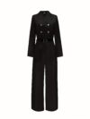 Desert Beige Cairo Two Piece Suit from Newness Elegant polyester suit perfect for fallwinter Dubai inspired style