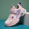 Stylish and comfortable Active Kicks Girls casual sneakers in a solid color with letter print perfect for active girls