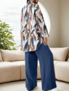 Effortlessly chic Casablanca Floral Print Set from Newness This two piece set features a loose flowing silhouette and a vibrant floral print perfect for any occasion