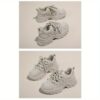 Newness Seoul Street Style Korean Platform Sneakers Elevate your street style with these chic modern and effortlessly cool platform sneakers