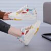 Newness Urban Chic Color Block Sneakers Trendy color blocked sneakers effortlessly cool and chic for everyday style